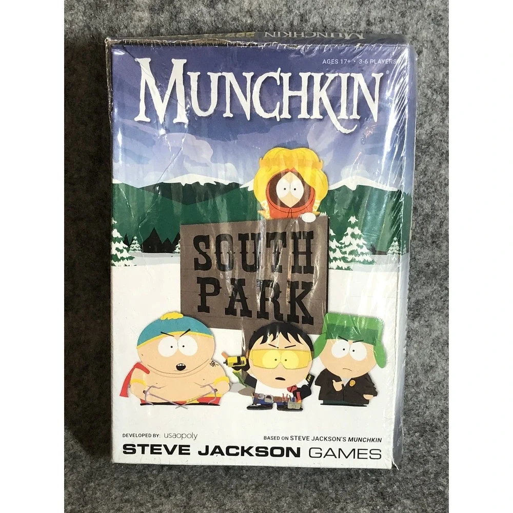 Munchkin South Park Card Game Steve Jackson Games USAopoly NEW
